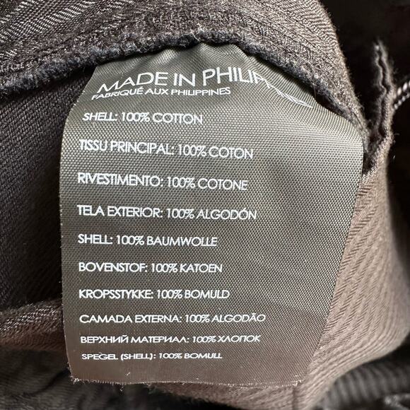 Club Monaco Textured Elasticated Trousers Black - Picture 8 of 8